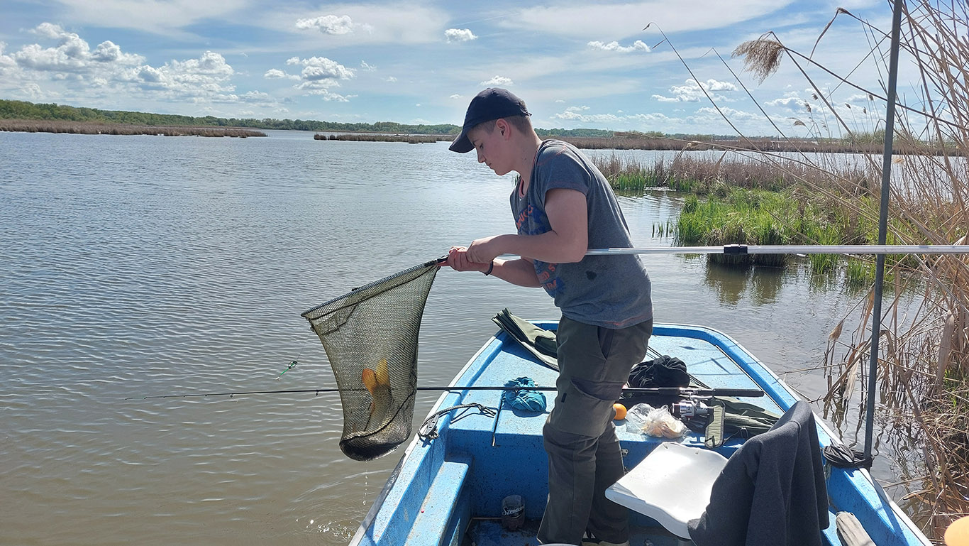 Tisza-tavi tavaszi szüneti gyermek horgásztábor