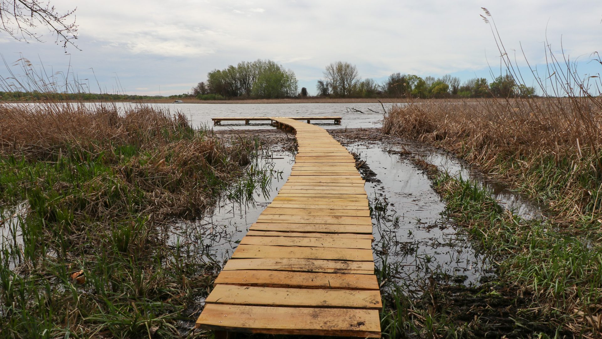 Két új pallóúttal és parti horgászhelyekkel gazdagodott Apotán a Tisza-tó