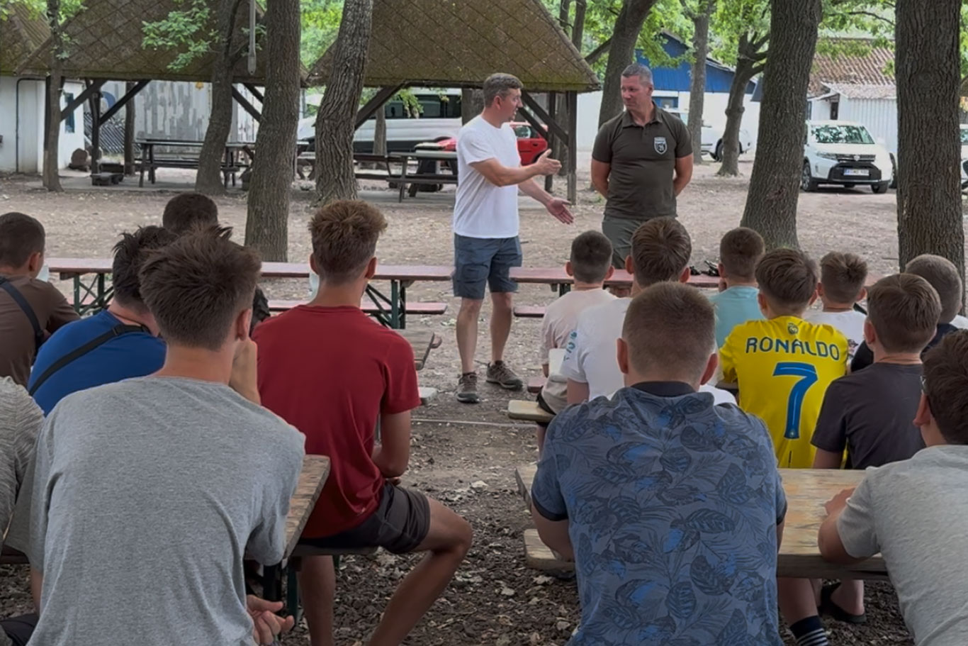 Nógrád vármegyéből érkeztek gyerekek a Tisza-tó partjára